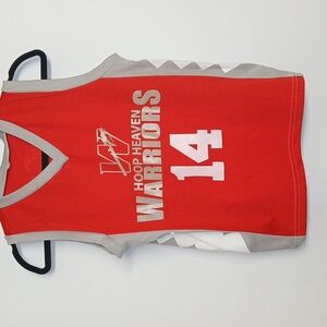 HH Boys Warriors Basketball Jersey and shorts number 14 Size Youth Medium